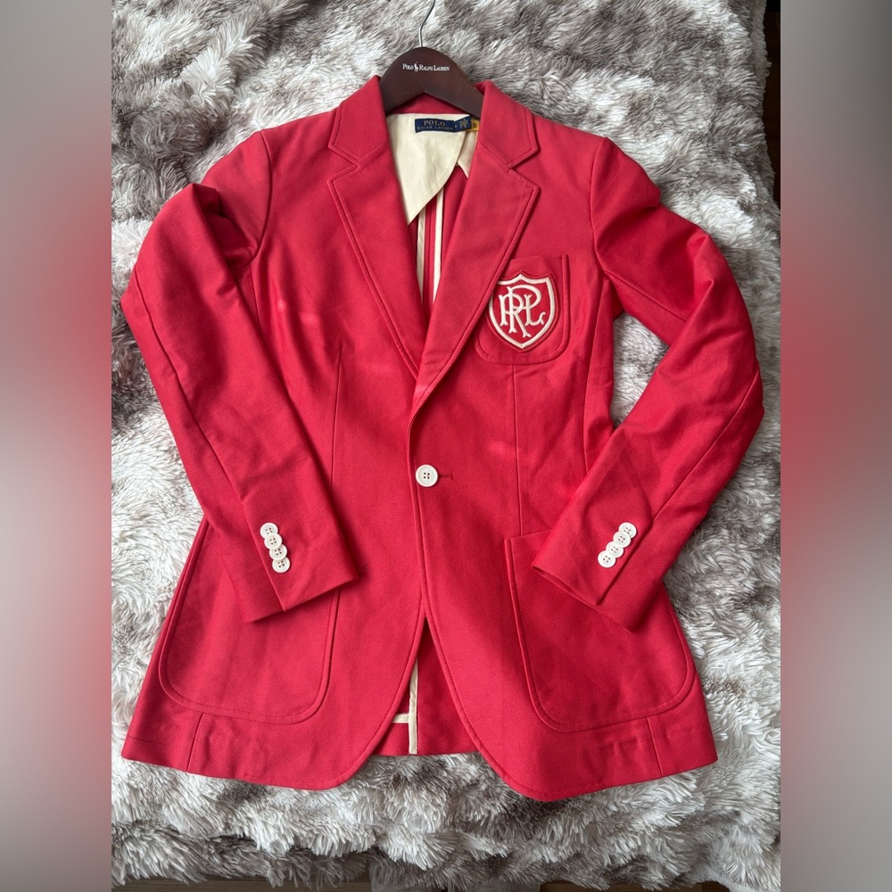 Polo by Ralph Lauren Red Blazer